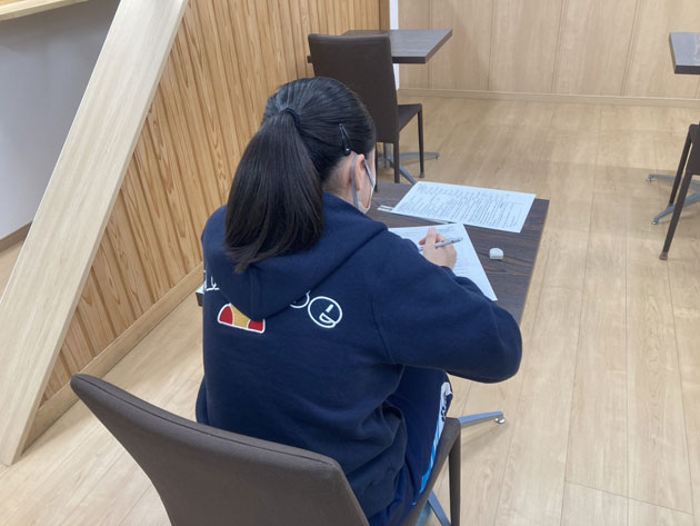 瑞穂野中２年NMさん